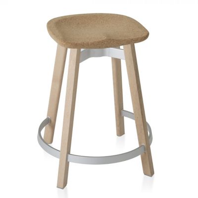 EMC896397 Emeco Su Stool, Cork Seat - Color: Wood tones - Si sku EMC896397