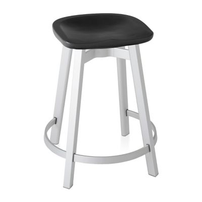 Emeco Su Stool, Plastic Seat - Color: Black - Size: Counter Height - SU 24 