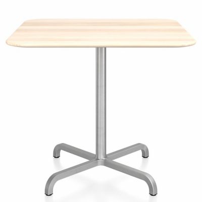 EMC2438918 Emeco 20-06 Square Café Table - Color: Brown - Si sku EMC2438918