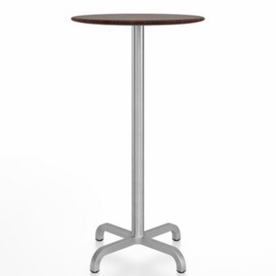 EMC2438956 Emeco 20-06 Round Bar Table - Color: Brown - Size: sku EMC2438956