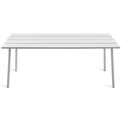 Emeco Run Table - Color: Silver - Size: 72 - RT72SALU