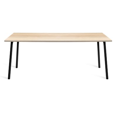 Emeco Run Table - Black Frame - Color: Beige - Size: 72 - RT72BACC