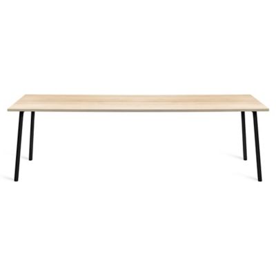 Emeco Run Table - Black Frame - Color: Beige - Size: 96 - RT96BACC