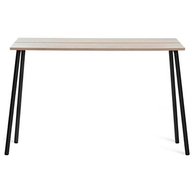 Emeco Run High Table - Black Frame - Color: Beige - Size: 62 - RTHS62BAS