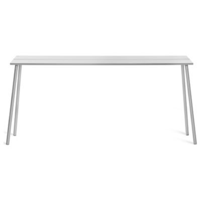 Emeco Run High Table - Color: Silver - Size: 86 - RTHS86SALU