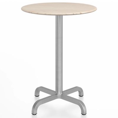 Emeco 20-06 Round Cafe Table - Color: Beige - Size: 24 - 2006CTRD24ASH