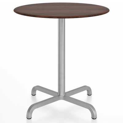 EMC2438939 Emeco 20-06 Round Cafe Table - Color: Brown - Size sku EMC2438939