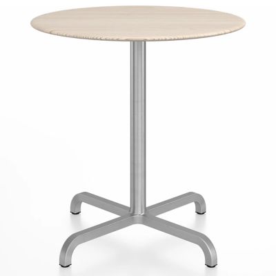 EMC2438942 Emeco 20-06 Round Cafe Table - Color: Beige - Size sku EMC2438942