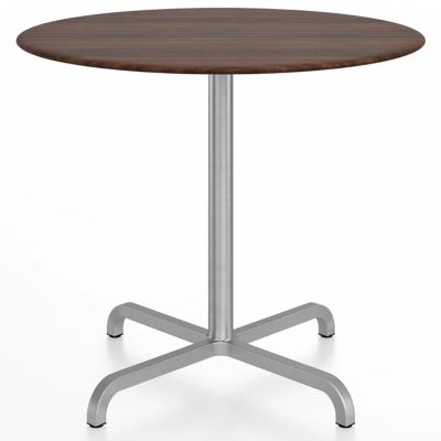 EMC2438938 Emeco 20-06 Round Cafe Table - Color: Brown - Size sku EMC2438938