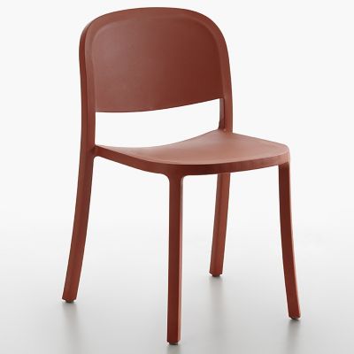 Emeco 1 Inch Reclaimed Chair - Color: Orange - 1 INCH RECLAIMED ORANGE