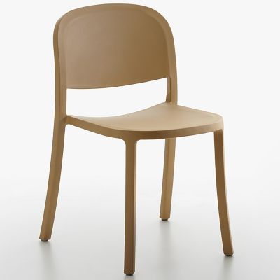 Emeco 1 Inch Reclaimed Chair - Color: Gold - 1 INCH RECLAIMED SAND