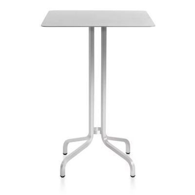 Emeco 1 Inch Square Bar Table - Size: 30 - 1INCHBTSQ30ALU