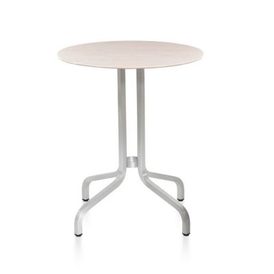 EMC1908158 Emeco 1 Inch Cafe Table Round - Color: Beige - Siz sku EMC1908158