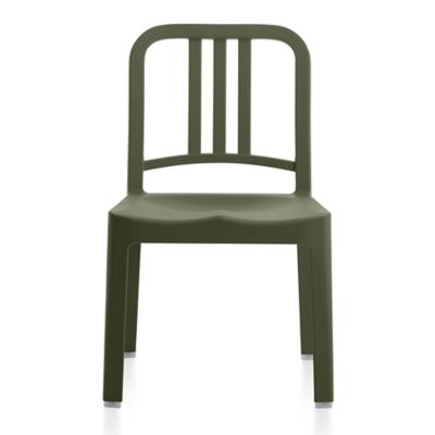 Emeco 111 Navy Mini Chair - Color: Green - 111 NAVY MINI CYPRESS GREEN