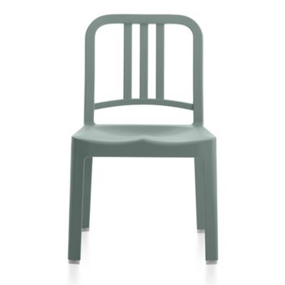 Emeco 111 Navy Mini Chair - Color: Blue - 111 NAVY MINI LIGHT BLUE