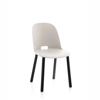 EMC1909456 Emeco Alfi Aluminum Chair, High Back - Color: Whit sku EMC1909456