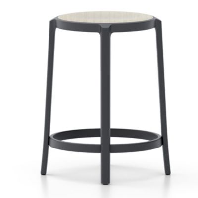 EMC2080160 Emeco On & On Barstool with Plywood Seat - Color:  sku EMC2080160