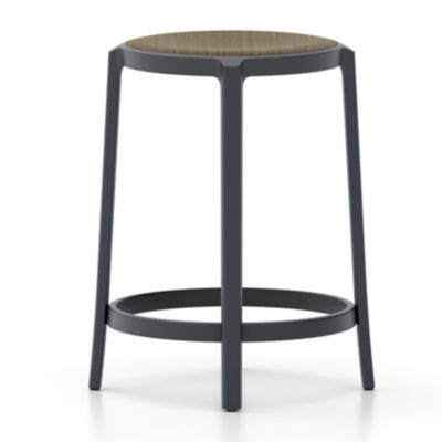 EMC2080162 Emeco On & On Barstool with Plywood Seat - Color:  sku EMC2080162