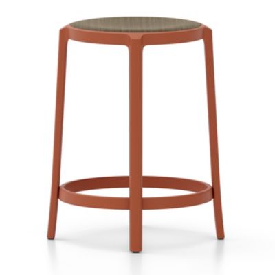 EMC2080186 Emeco On & On Barstool with Plywood Seat - Color:  sku EMC2080186