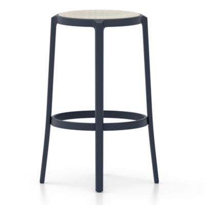 EMC2080165 Emeco On & On Barstool with Plywood Seat - Color:  sku EMC2080165