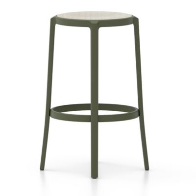 EMC2080171 Emeco On & On Barstool with Plywood Seat - Color:  sku EMC2080171