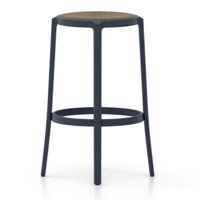 EMC2080167 Emeco On & On Barstool with Plywood Seat - Color:  sku EMC2080167