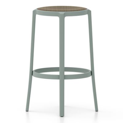 EMC2080179 Emeco On & On Barstool with Plywood Seat - Color:  sku EMC2080179