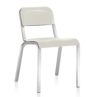 EMC2080339 Emeco 1951 Stacking Chair - Color: White - 1951 ST sku EMC2080339