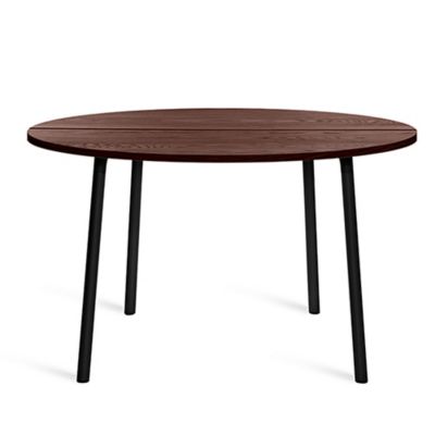 Emeco Run Round Cafe Table - Color: Brown - RTR42BWAL