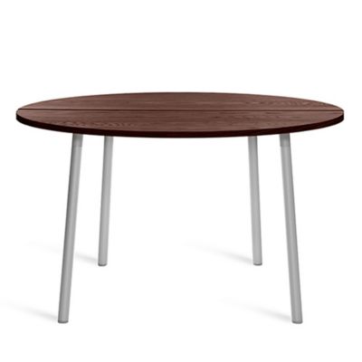 EMC2080358 Emeco Run Round Cafe Table - Color: Brown - RTR42S sku EMC2080358