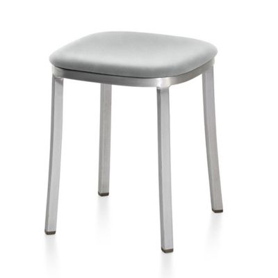 1 Inch Small Stool, Upholstered