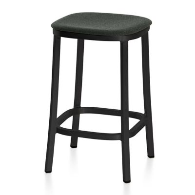 Emeco 1 Inch Bar/Counter Stool - Color: Green - 1 INCH 24 DARK PC KVDM0170