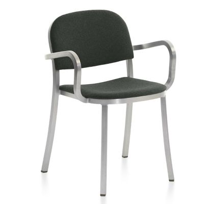 EMC2080510 Emeco 1 Inch Armchair with Upholstered - Color: Gr sku EMC2080510