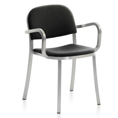 EMC2080512 Emeco 1 Inch Armchair with Upholstered - Color: Bl sku EMC2080512