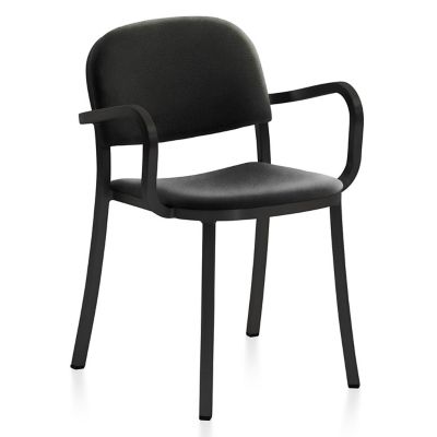 EMC2080513 Emeco 1 Inch Armchair with Upholstered - Color: Bl sku EMC2080513