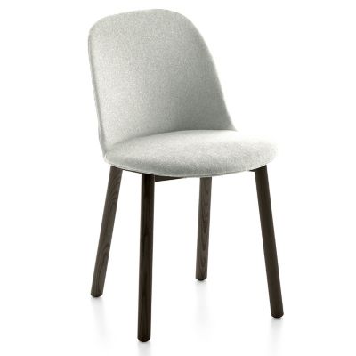 Emeco Alfi Chair, High Back With Alfi Soft Slip Cover - Color: Brown - ALFI