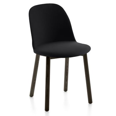 Emeco Alfi Chair, High Back With Alfi Soft Slip Cover - Color: Brown - ALFI