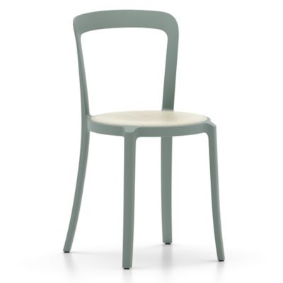 Emeco On & On Stacking Chair, Plywood Seat - Color: Blue - ONON AWS LIGHT B