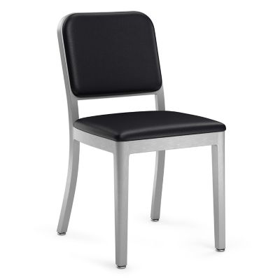 EMC2438893 Emeco Navy Officer Side Chair - Color: Black - NOF sku EMC2438893