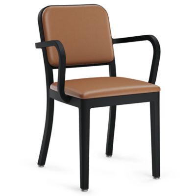 Emeco Navy Officer Armchair - Color: Brown - NOFF A PCBL SPVO0945