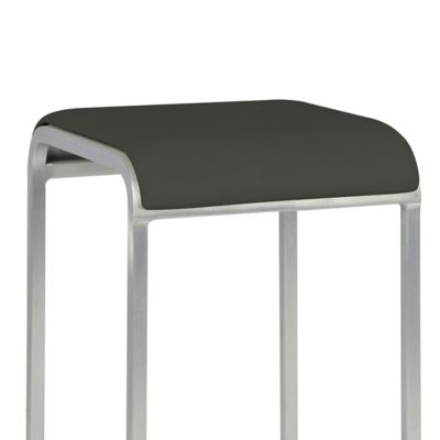 Emeco Upholstered Seat Pad for 20-06 Stool - Color: Grey - 2006 SEATPAD STO