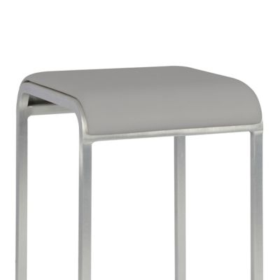 Emeco Upholstered Seat Pad for 20-06 Stool - Color: Grey - 2006 SEATPAD STO