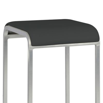 Emeco Upholstered Seat Pad for 20-06 Stool - Color: Black - 2006 SEATPAD ST