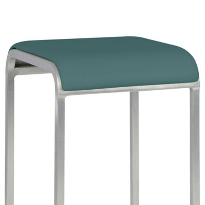 Emeco Upholstered Seat Pad for 20-06 Stool - Color: Blue - 2006 SEATPAD STO