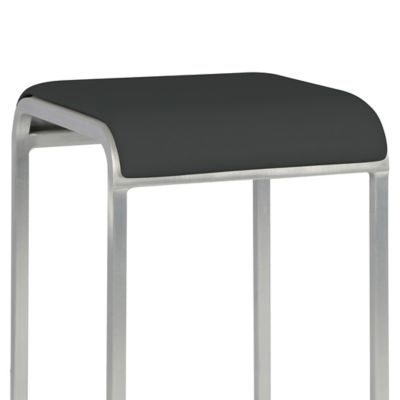 Emeco Upholstered Seat Pad for 20-06 Stool - Color: Grey - 2006 SEATPAD STO