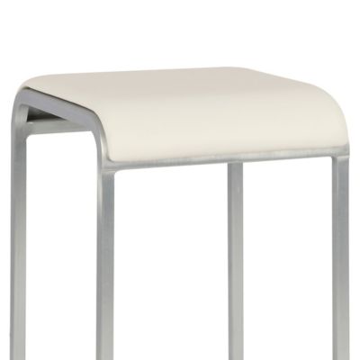 Emeco Upholstered Seat Pad for 20-06 Stool - Color: White - 2006 SEATPAD ST