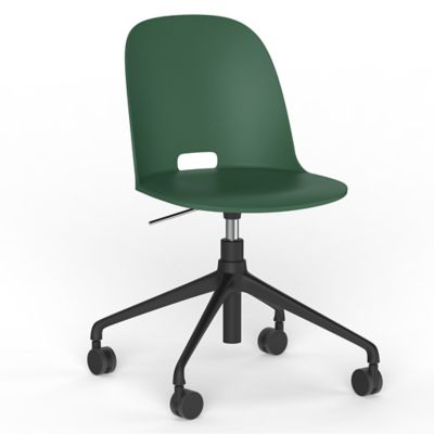 EMC2365516 Emeco Alfi Work Swivel Chair with Casters - Color: sku EMC2365516