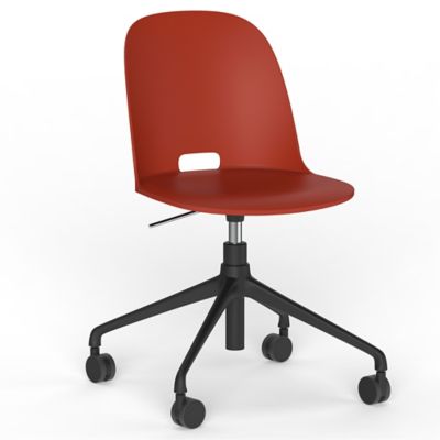 EMC2365517 Emeco Alfi Work Swivel Chair with Casters - Color: sku EMC2365517