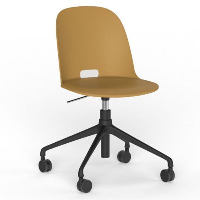 EMC2365518 Emeco Alfi Work Swivel Chair with Casters - Color: sku EMC2365518