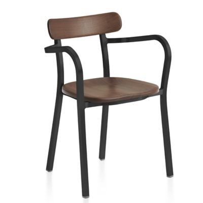 Emeco Utility Arm Chair - Color: Brown - Utility AC PCBL Wal